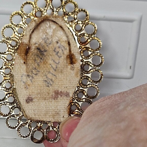 Original Oil Painting by Pauline Miller Dollhouse Miniature - Picture 3 of 4